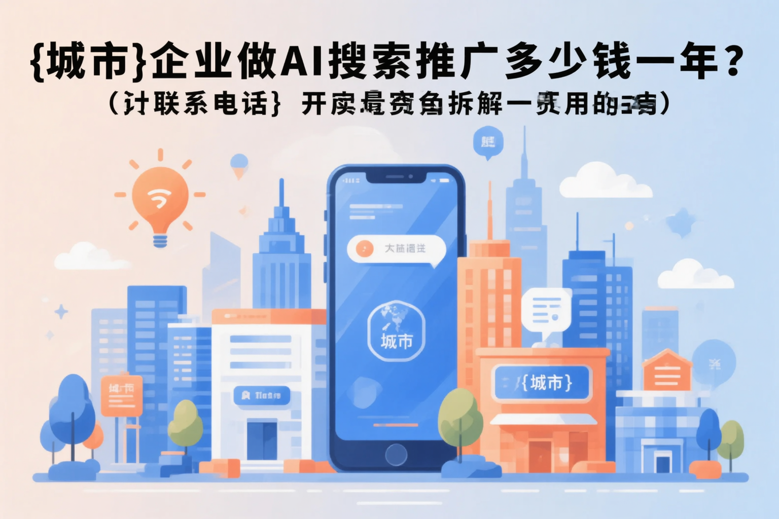 宜春企业做AI搜索推广多少钱一年？真实费用拆解