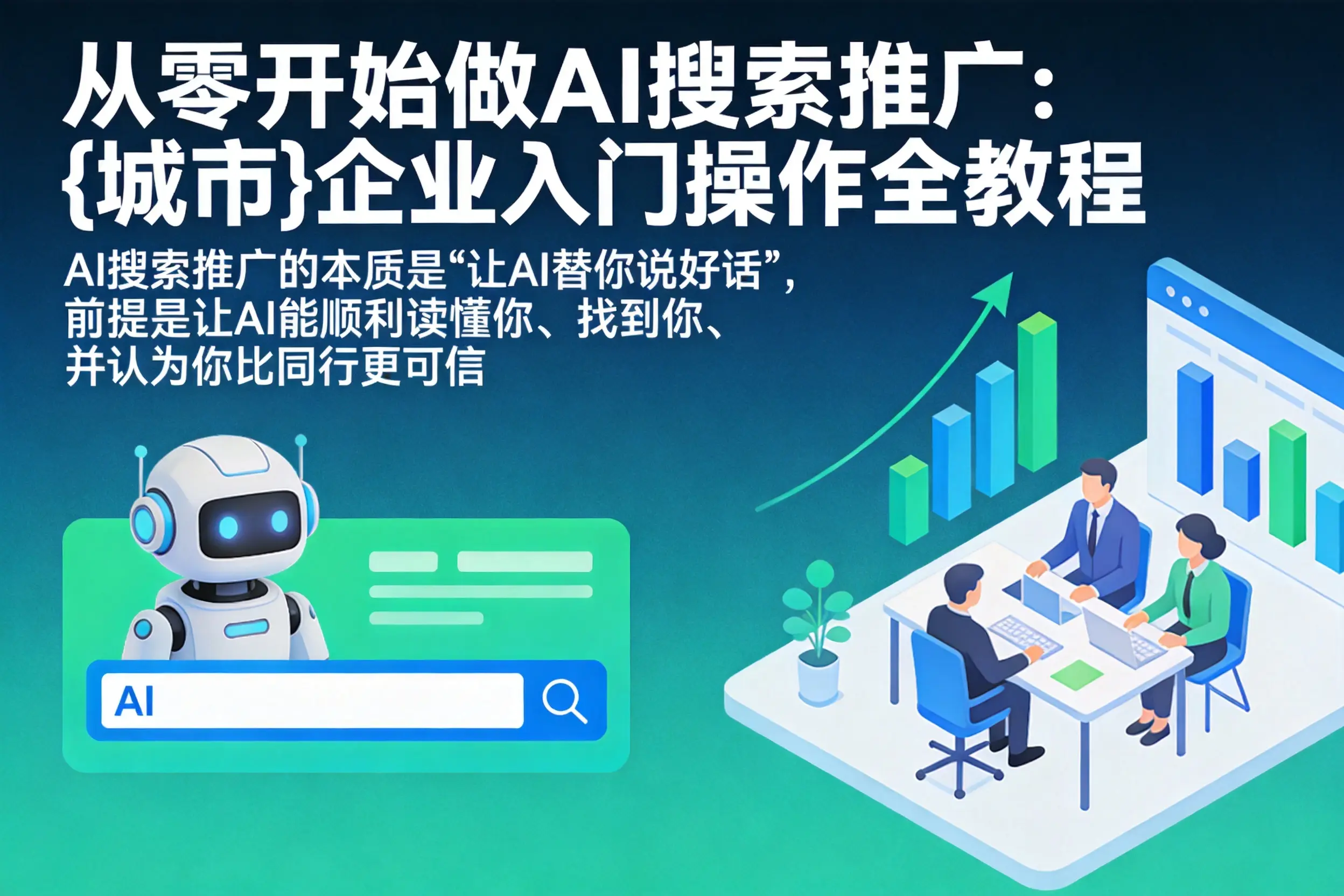 从零开始做AI搜索推广:宜春企业入门操作全教程