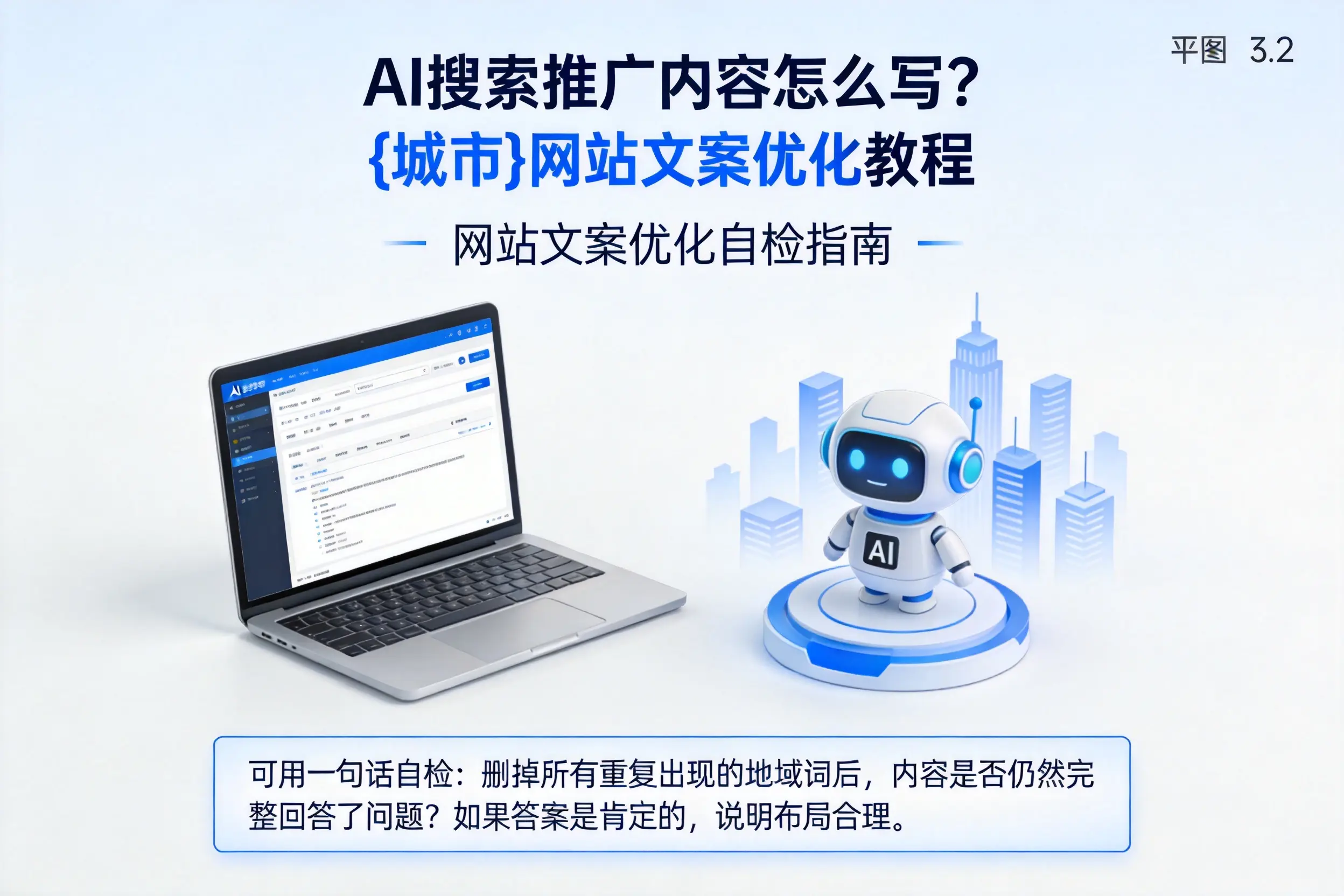 AI搜索推广内容怎么写?宜春网站文案优化教程