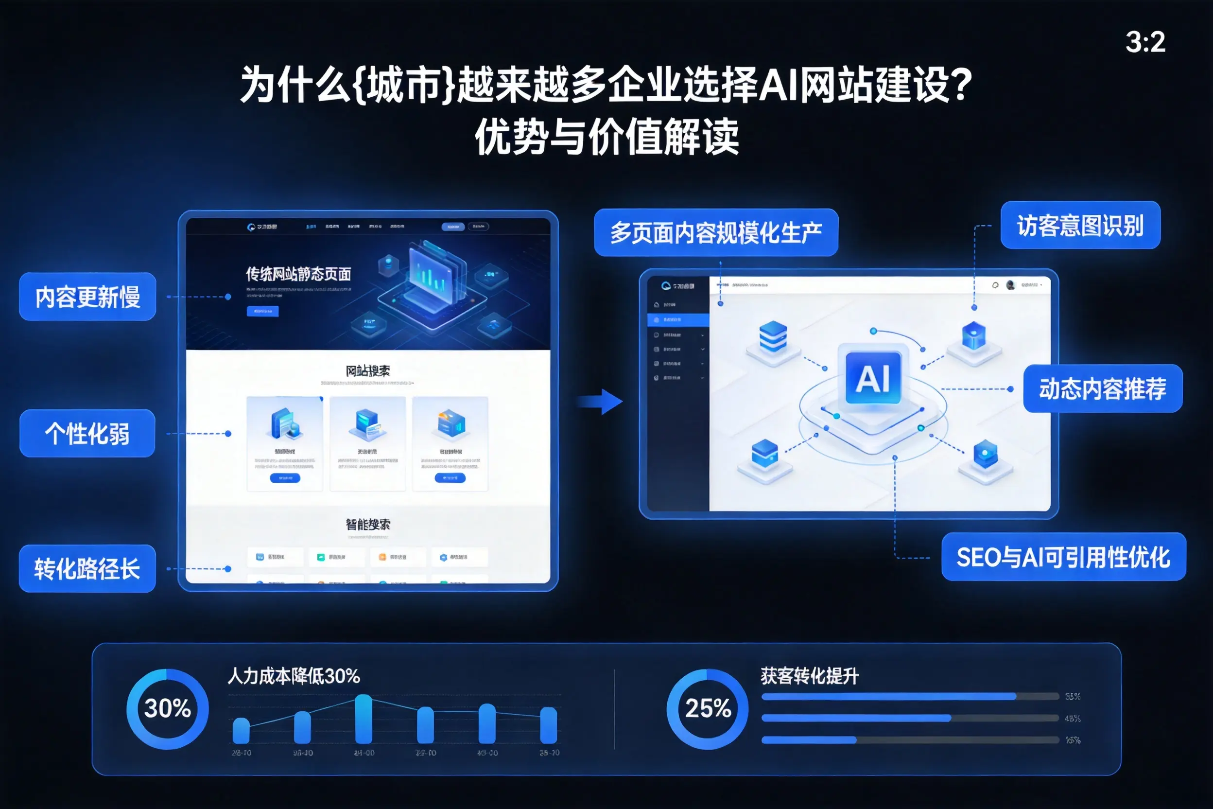 为什么宜春越来越多企业选择AI网站建设?优势与价值解读