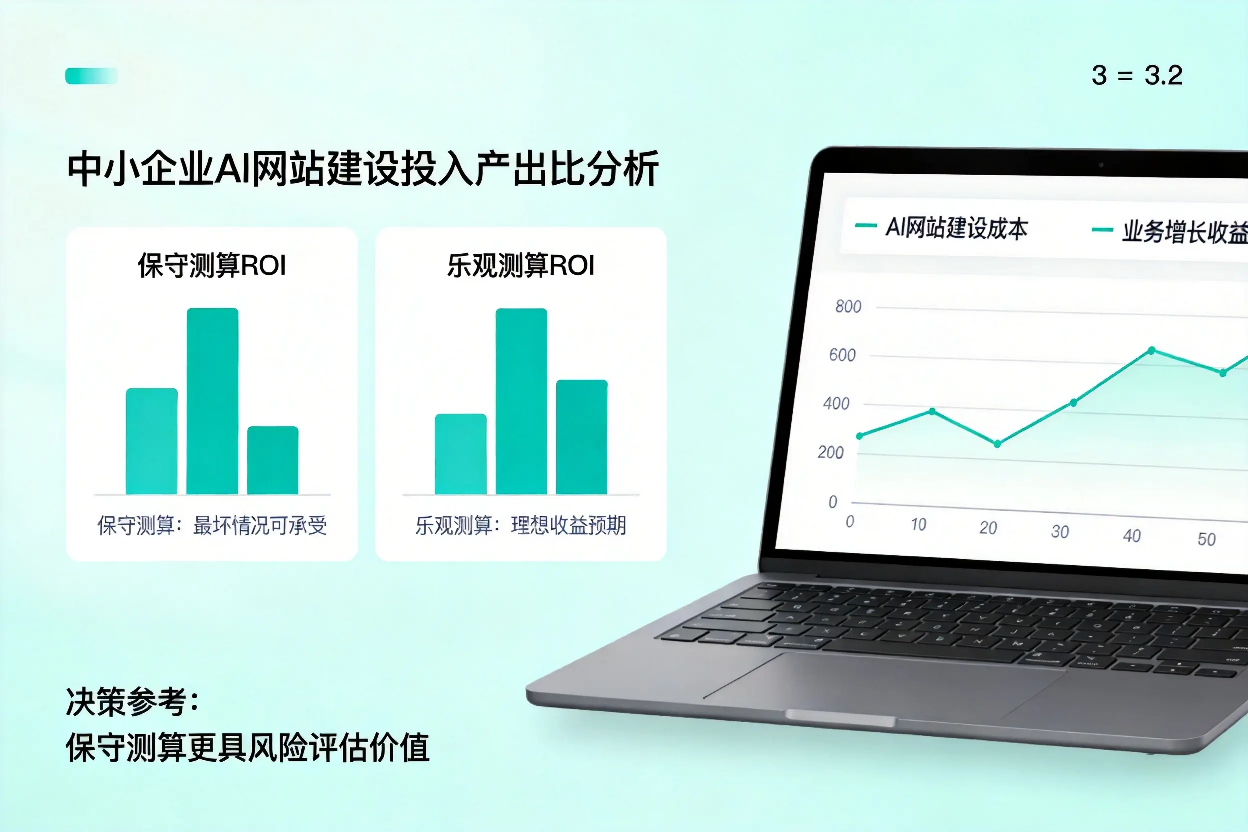 宜春中小企业AI网站建设投入产出比怎么算?先看这份分析