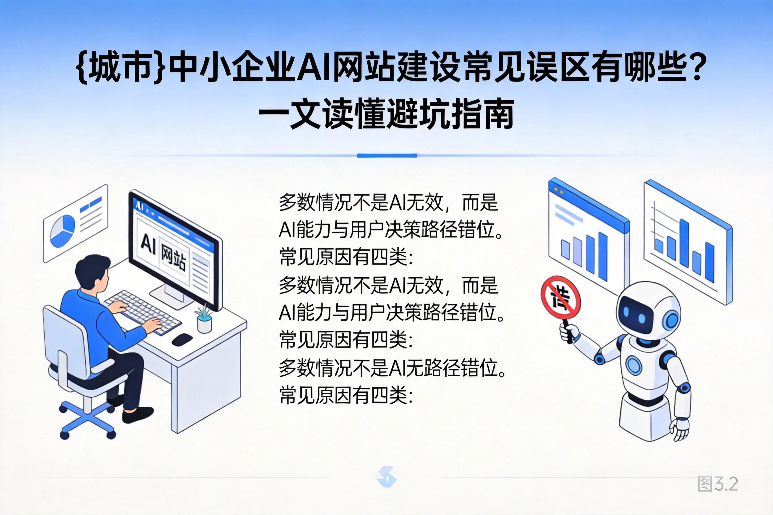 宜春中小企业AI网站建设常见误区有哪些?一文读懂避坑指南