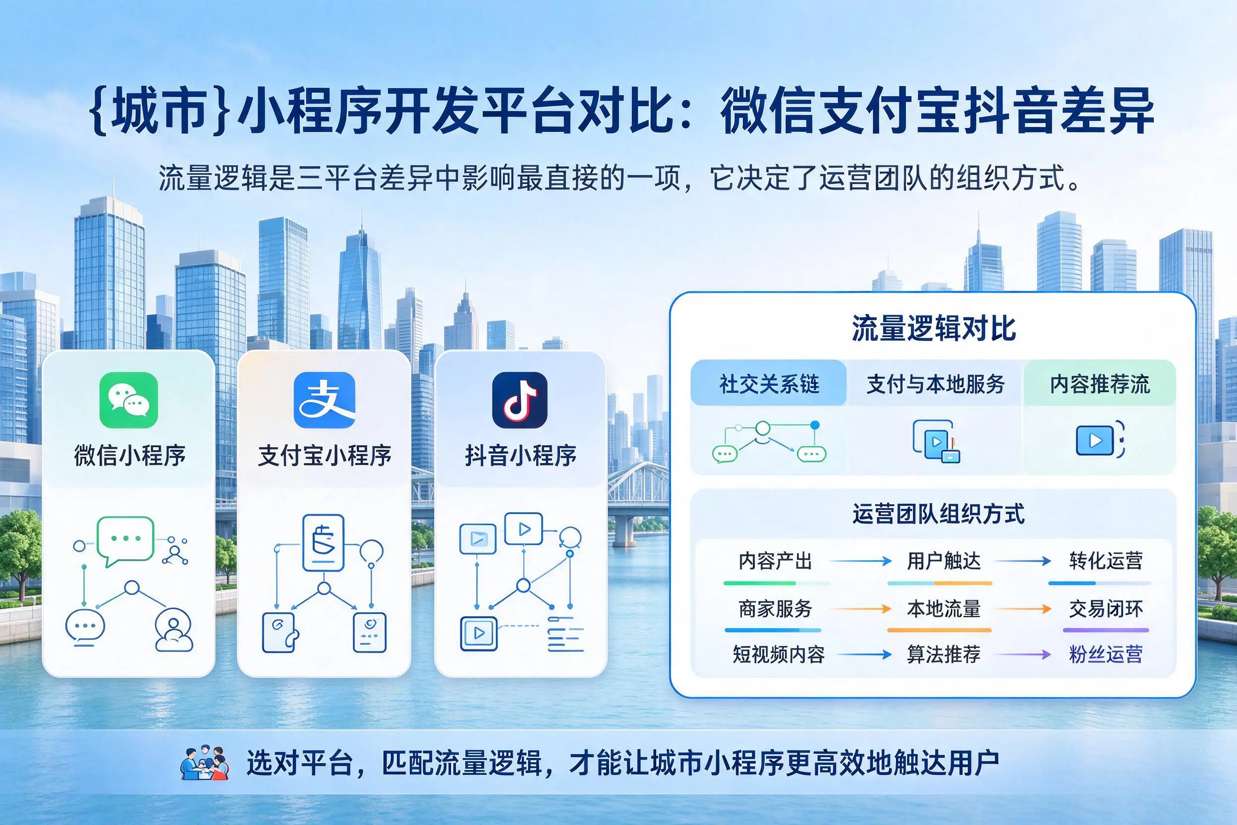 宜春小程序开发平台对比:微信支付宝抖音差异