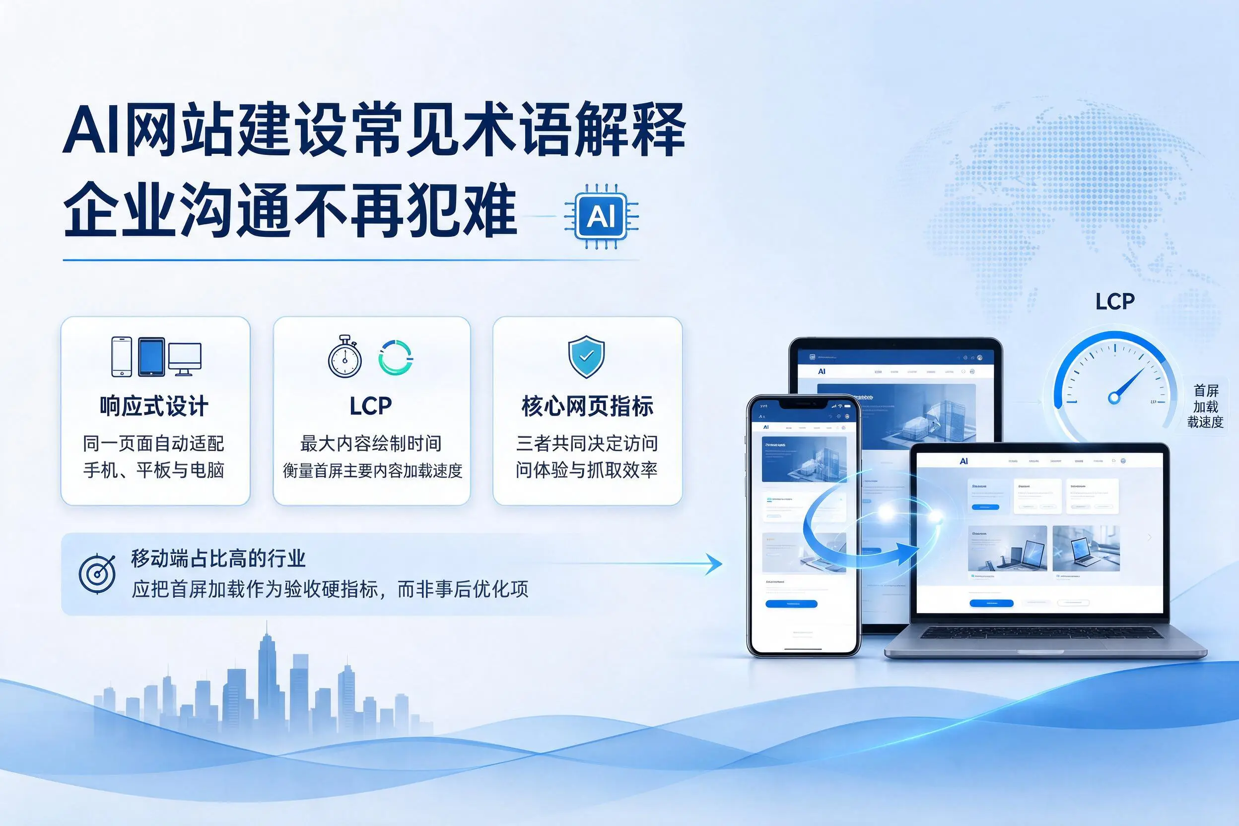 AI网站建设常见术语解释，宜春企业沟通不再犯难