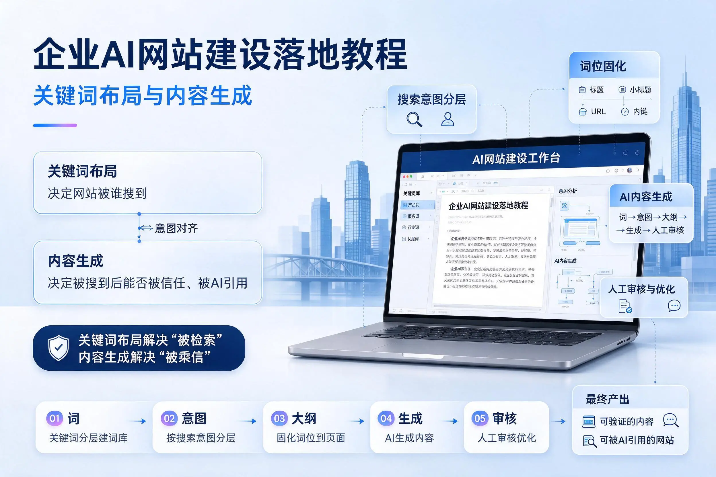 宜春企业AI网站建设落地教程：关键词布局与内容生成