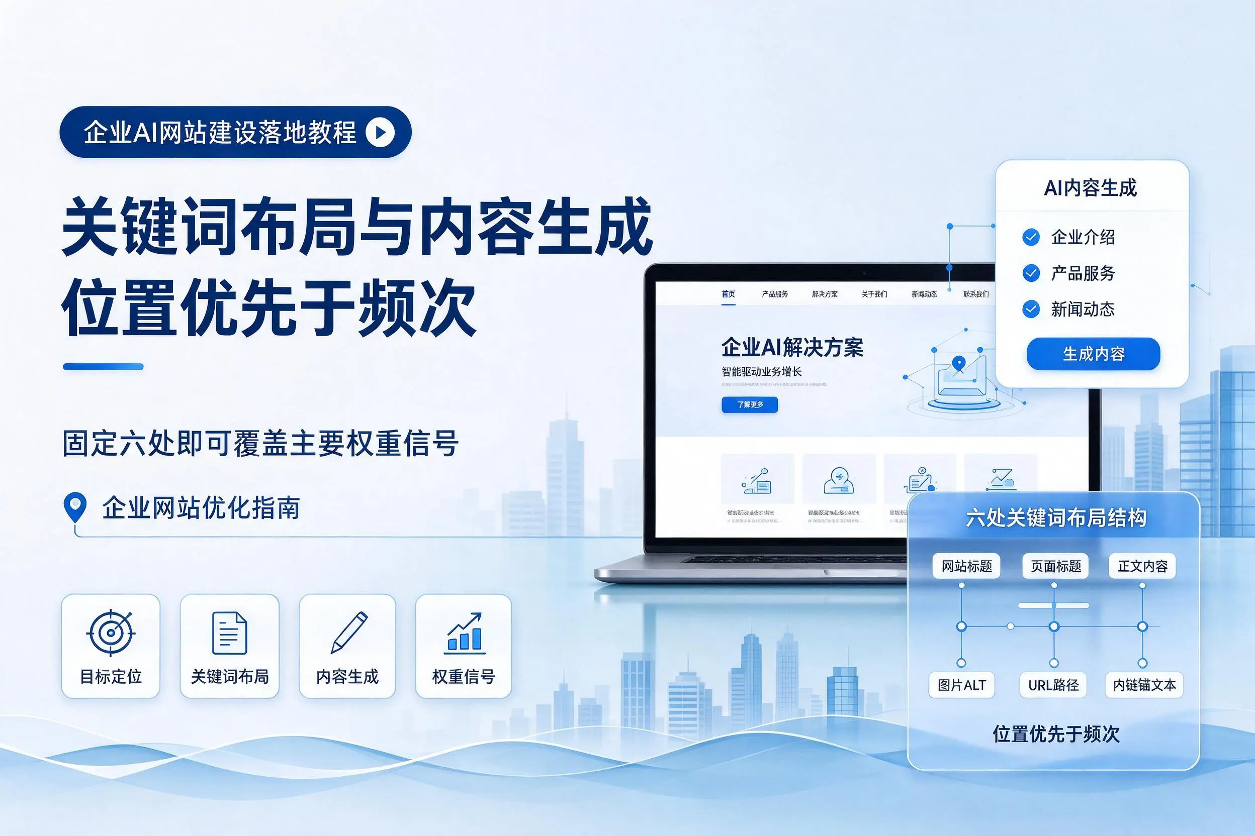 宜春企业AI网站建设落地教程：关键词布局与内容生成